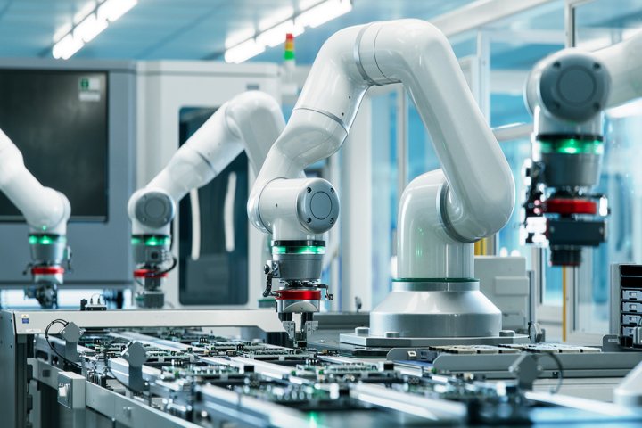 Leiterplattenmontage Industrielle elektronik